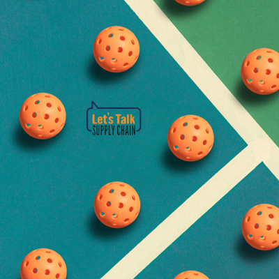 Pickleball Slam Balls on Court